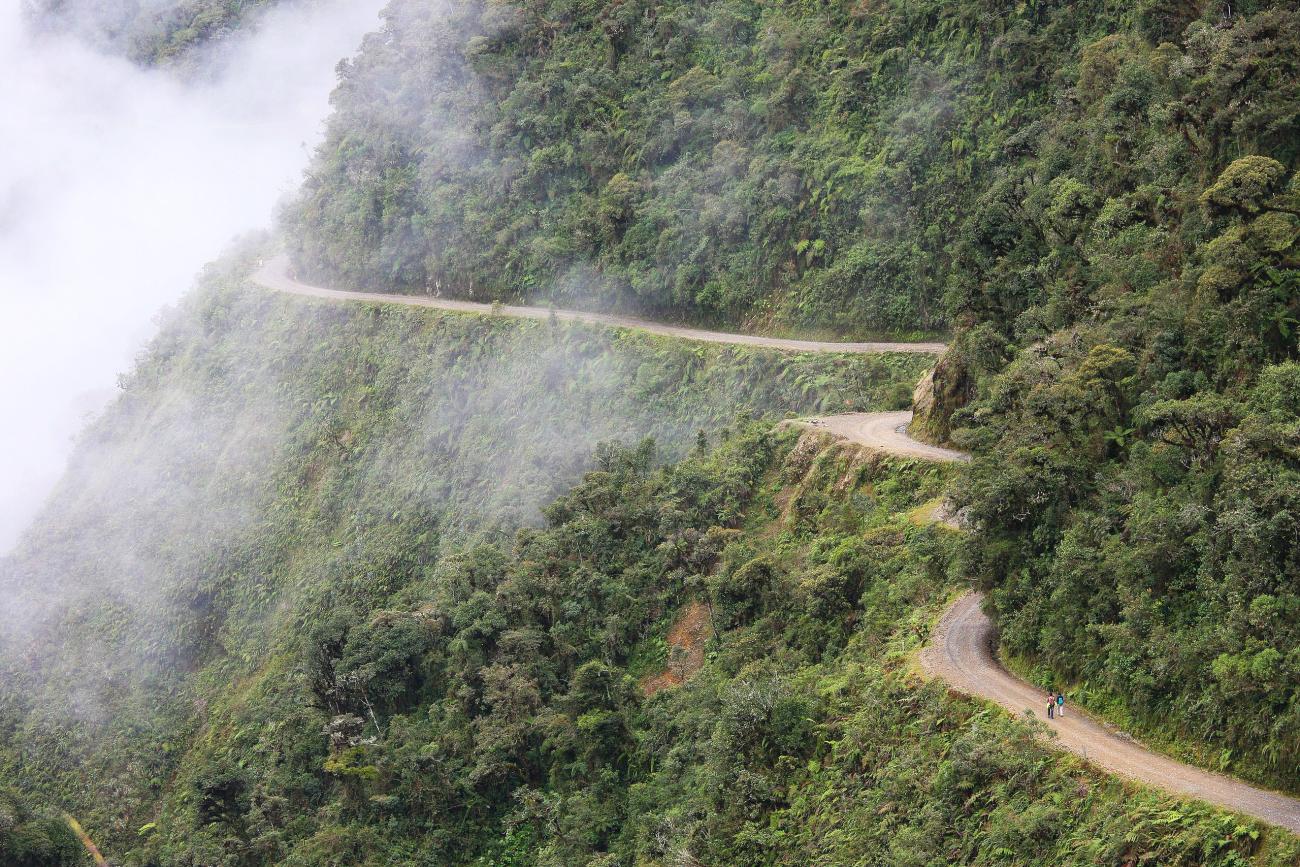 Die Todesstraße: Mit dem Mountainbike auf der gefährlichsten Straße der Welt