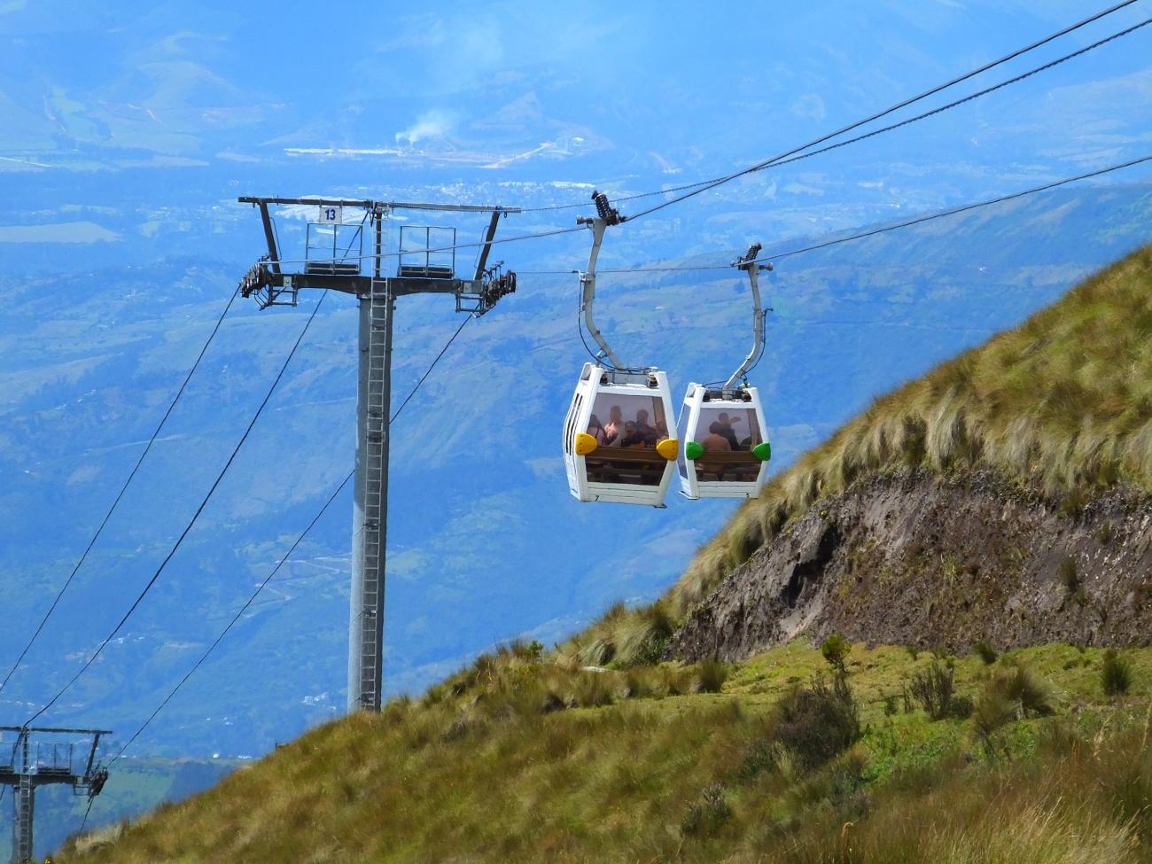 TelefériQo: Mit der Seilbahn von Quito in die Höhen der Anden auf 4.100 Metern